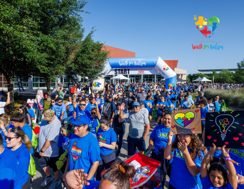 Walk for Autism San Antonio, April 20, 2024 Any Baby Can San Antonio